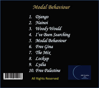 Modal Behaviour List - Stephen Galvin